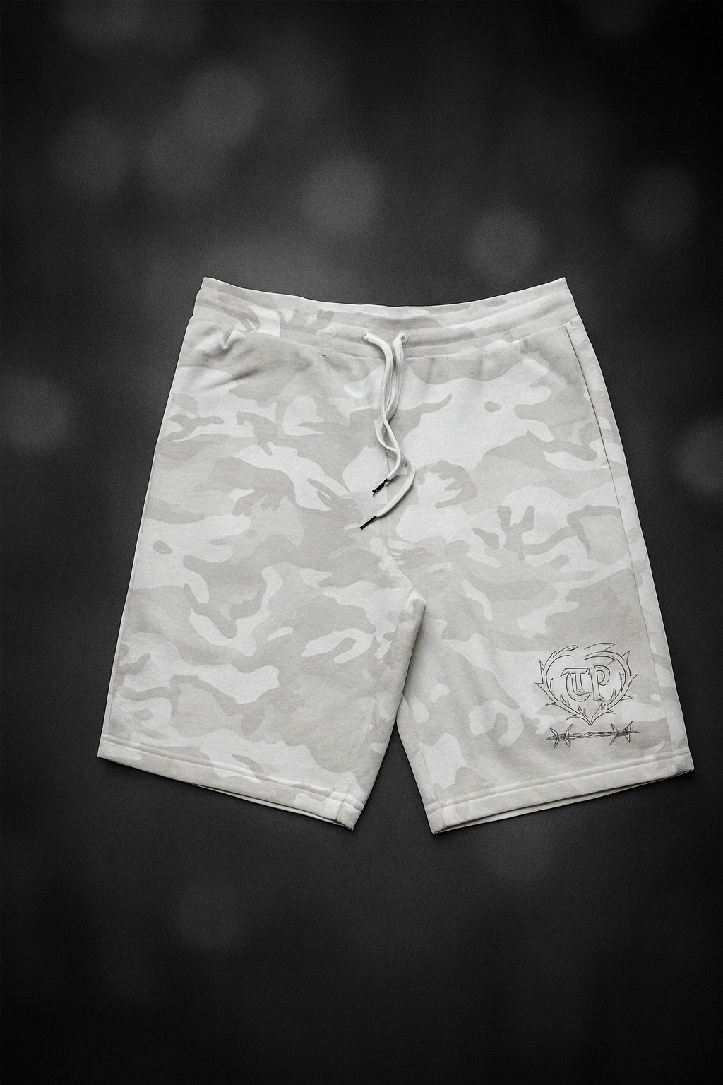 THORN HEART – SIN TIEMPO Camo Shorts