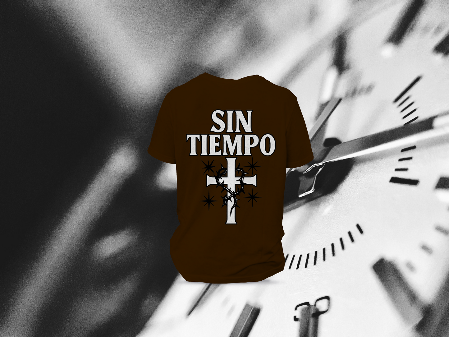 THORNED CROSS – SIN TIEMPO Oversized Tee